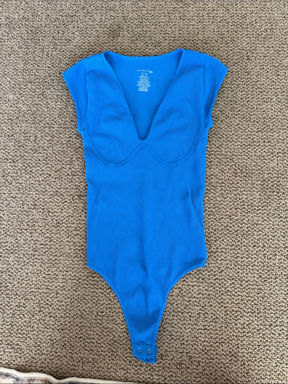 Free people ribbed bodysuit